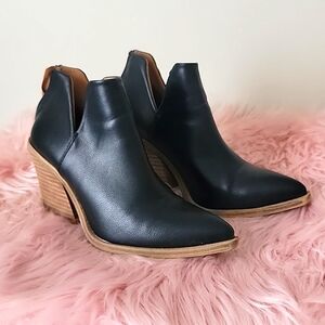 The Jackson Faux Leather Bootie